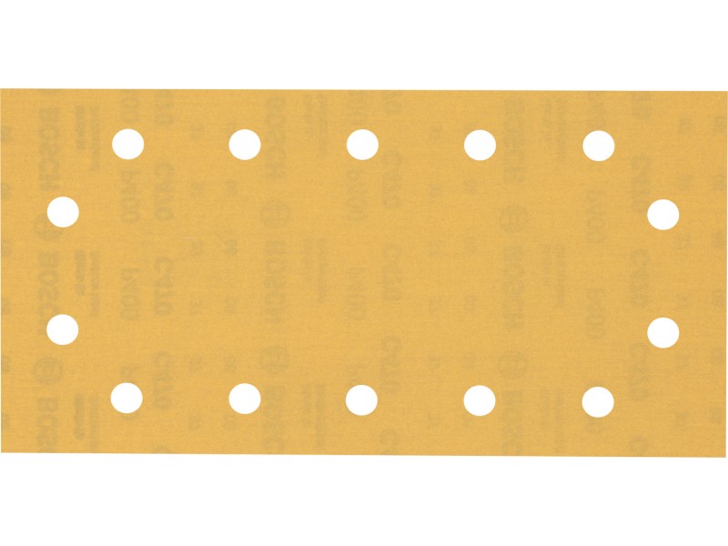 EXPERT C470 brusni papir s 14 luknjami za ekscentrične brusilnike, Dimenzije: 115x230mm, Zrnatost: 400, 2608900866
